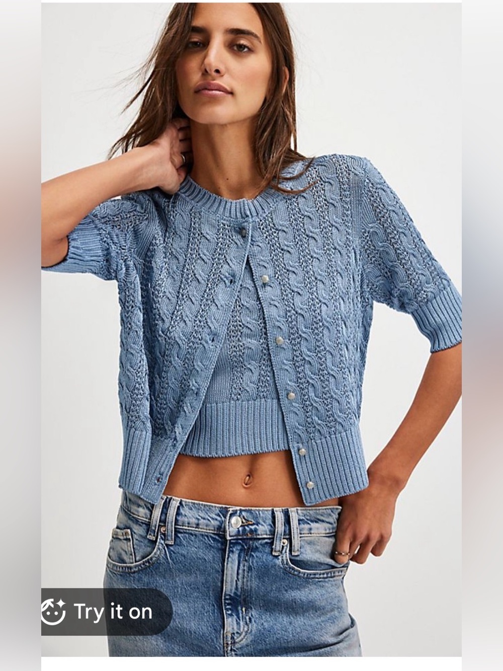 NWT Free People Sujie Cardi Medium